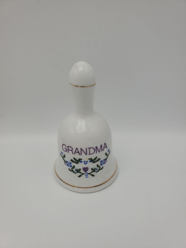 "Grandma" Vintage Ceramic Bell