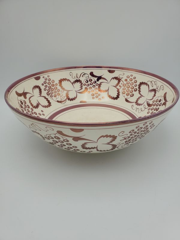 Gray's Pottery Lusterware Bowl