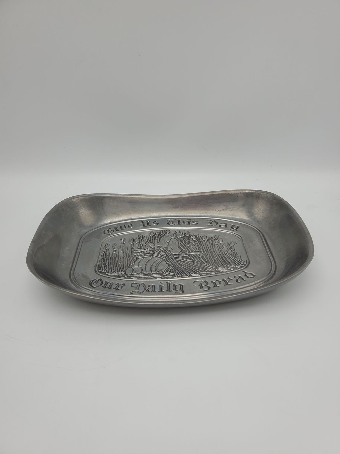 Pewter Bread Tray, Duratale by Leonard