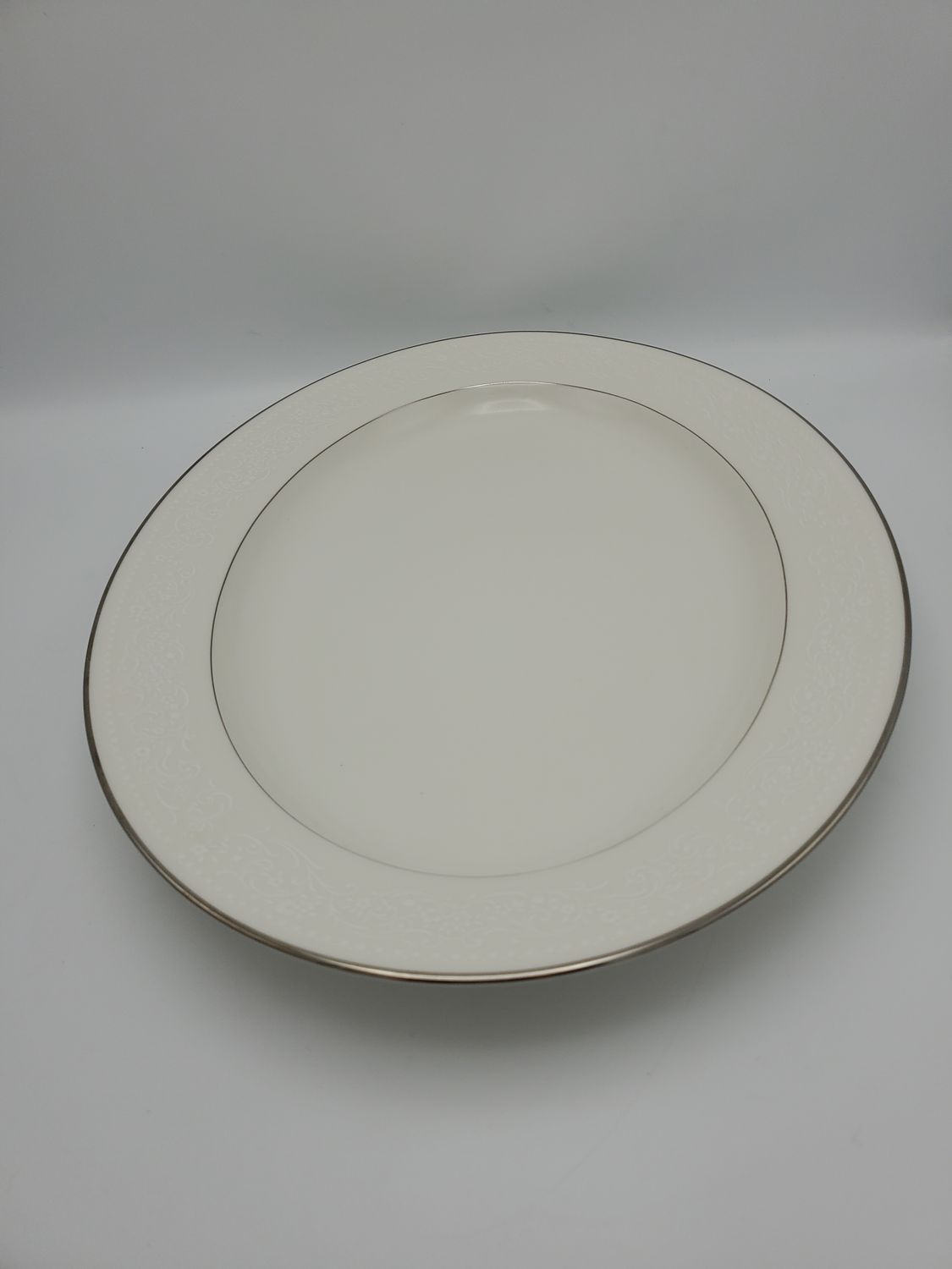 Noritake Ivory China 17in Serving Plate