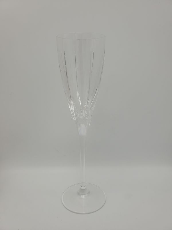 Set of 8 Crystal Champagne Flute