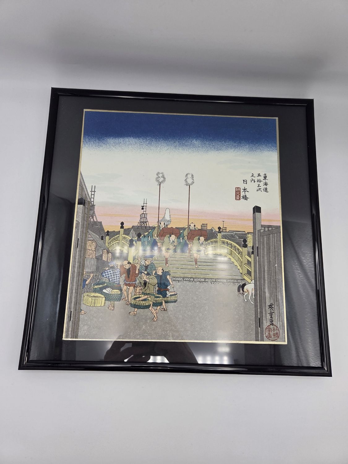 Nihonbashi Japan Ukiyo-e Print