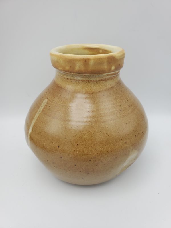 Signed Studio Pottery Vase by Wimberg