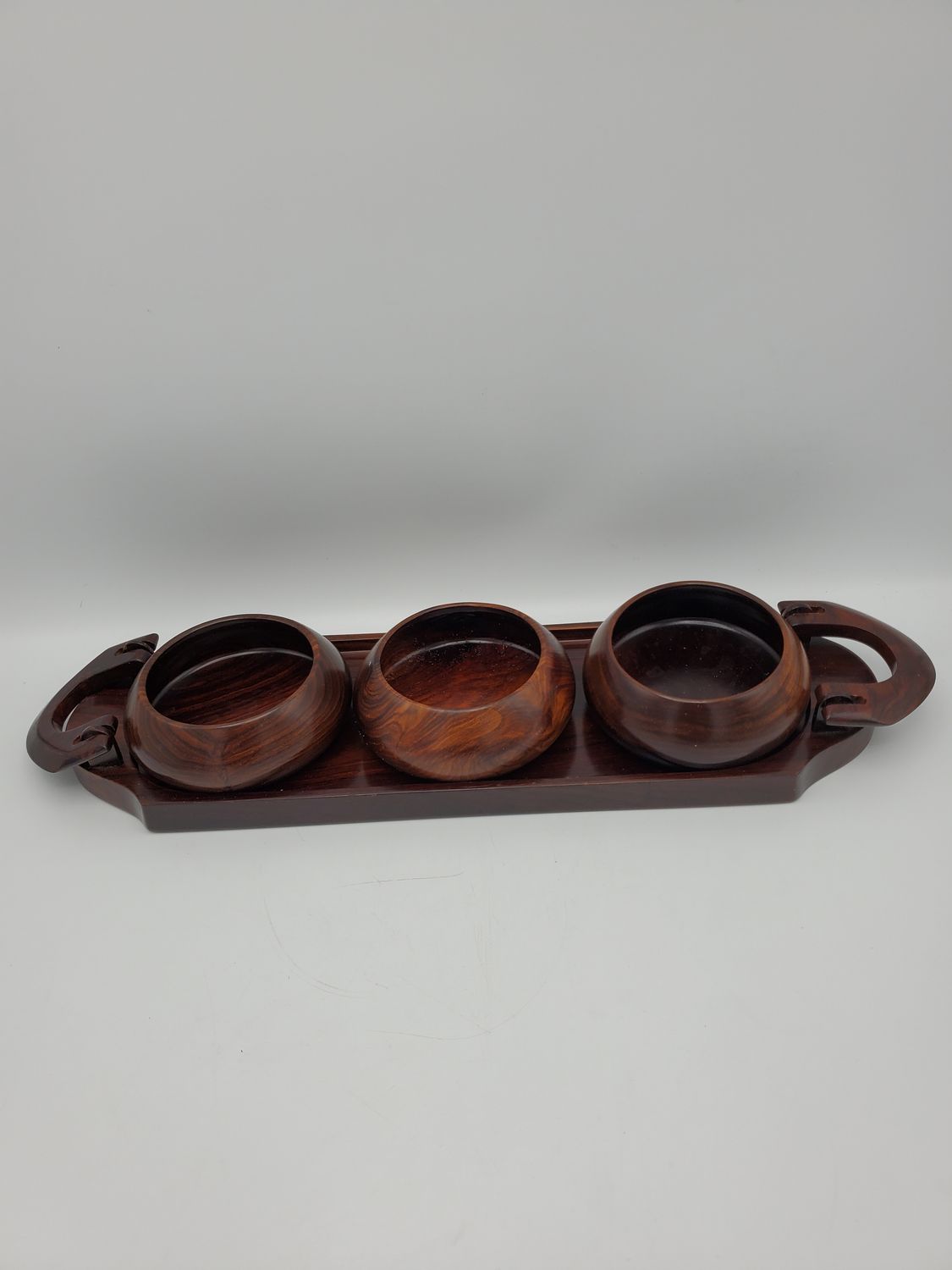 Rosewood 3 Condiment Bowl Set