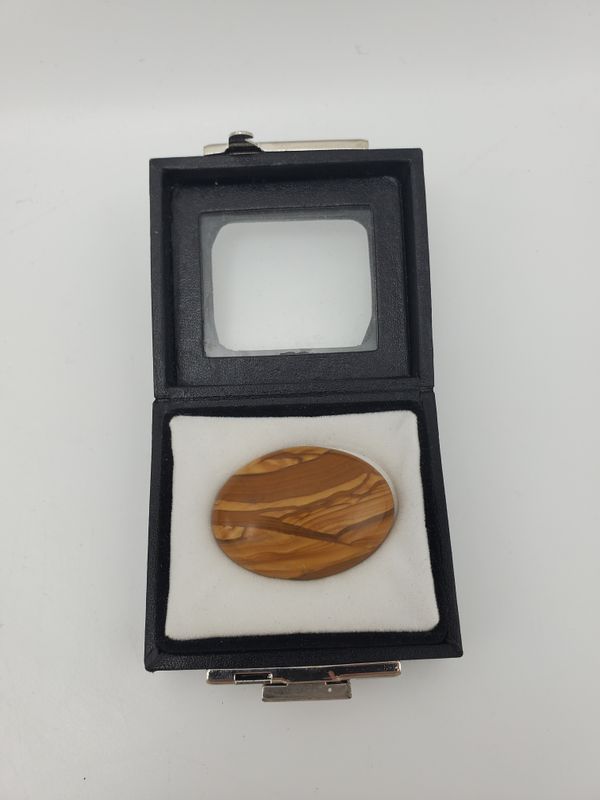 Olive Wood Oval Cabochon