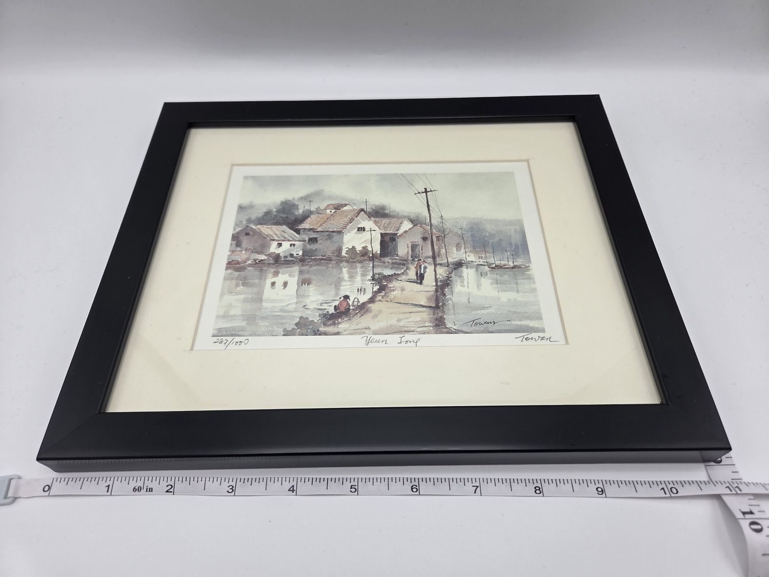 Vintage Yeun Lone Signed Print “Towan”