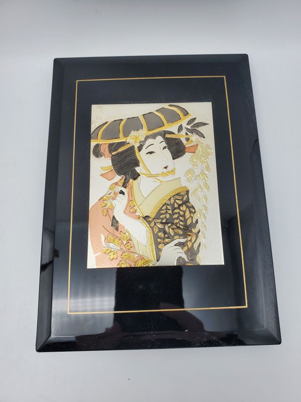 Geisha Lacquerware Address Book