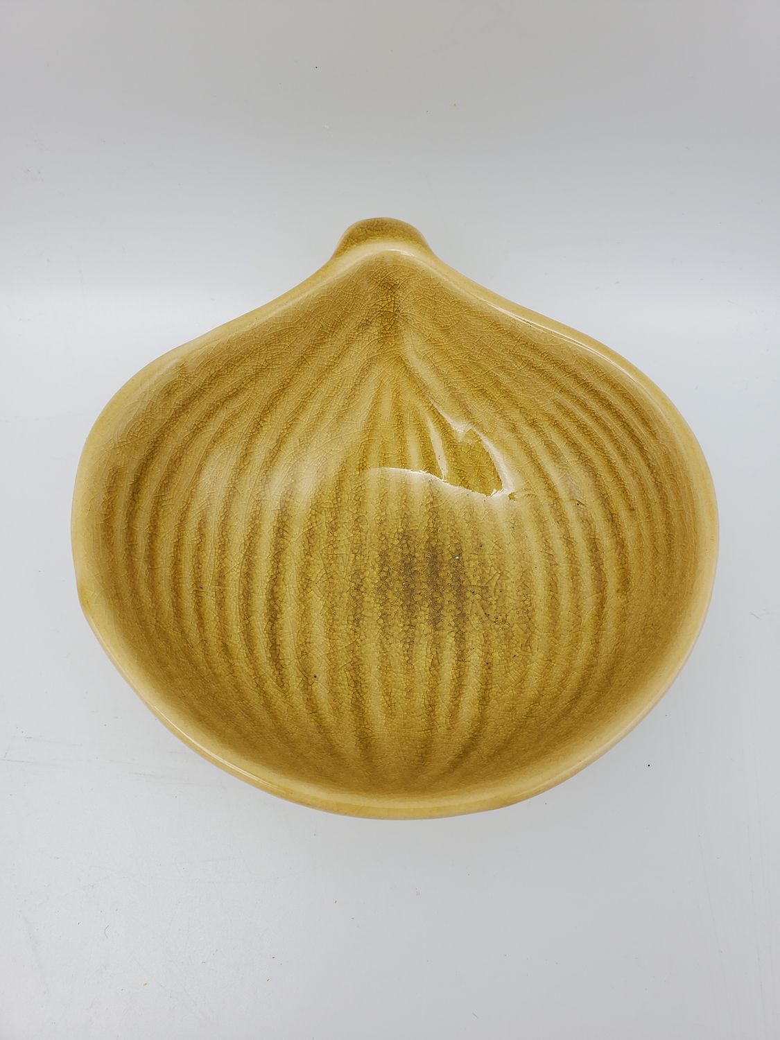 Yellow Onion Ceramic Dish