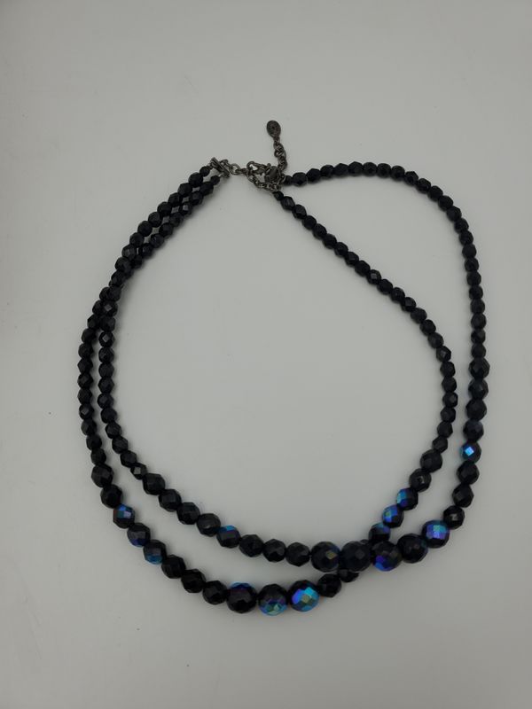 Peacock Beaded Vintage Necklace
