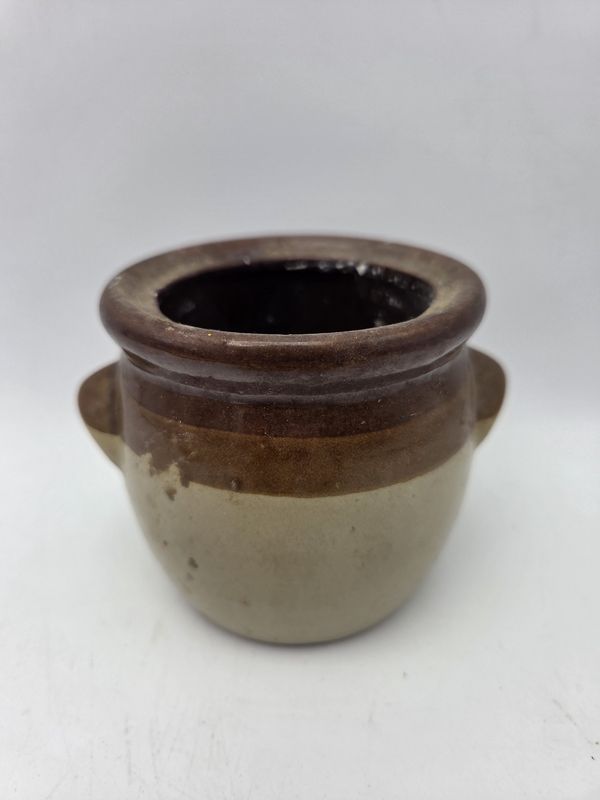 Stoneware Crock / Mini Pot with Side Lugs