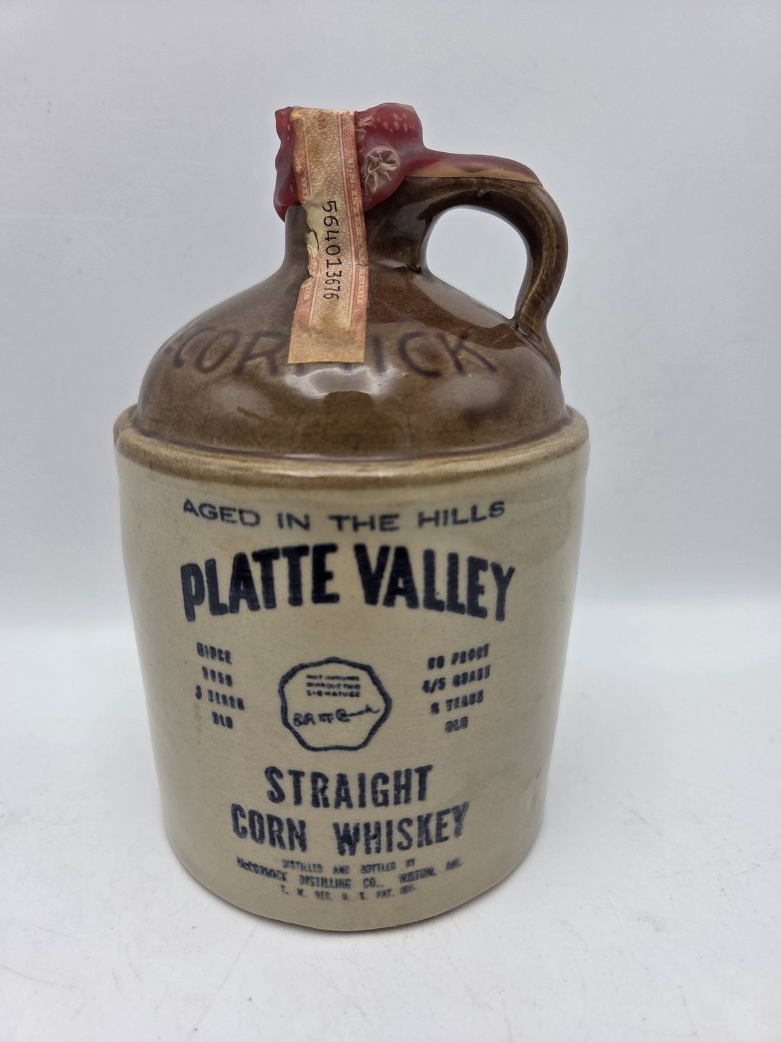 Platte Valley Corn Jug / Decanter