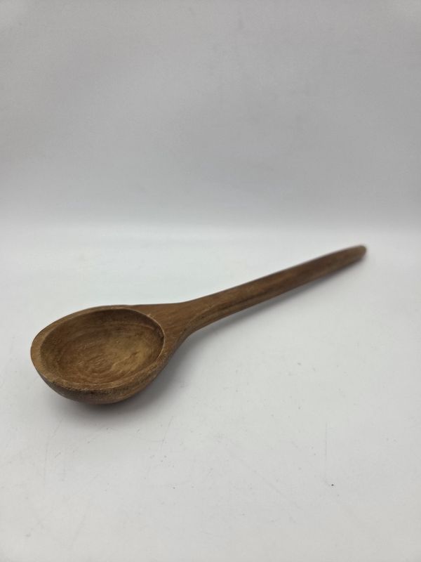 Hand Carved Wood Tasting Spoon