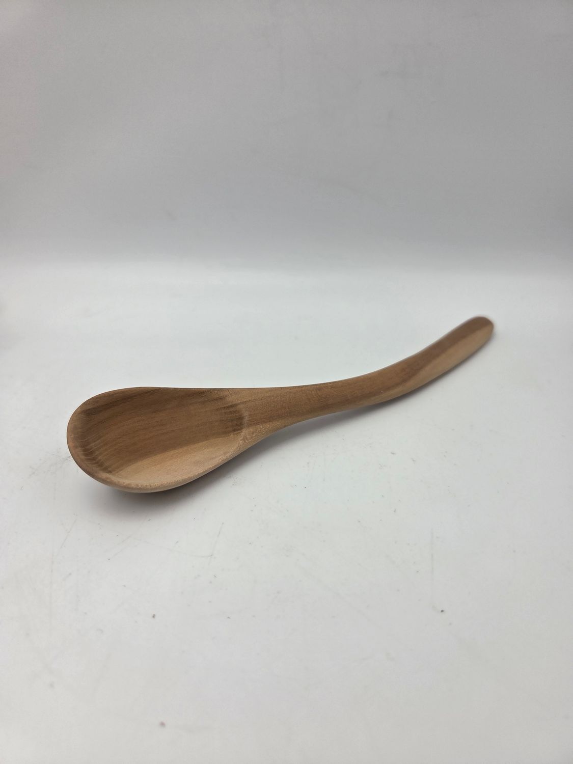 Curved Wooden Tasting Spoon