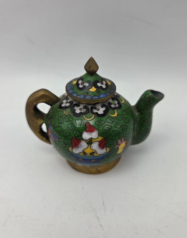 Mini Clsnné Enamel Teapot