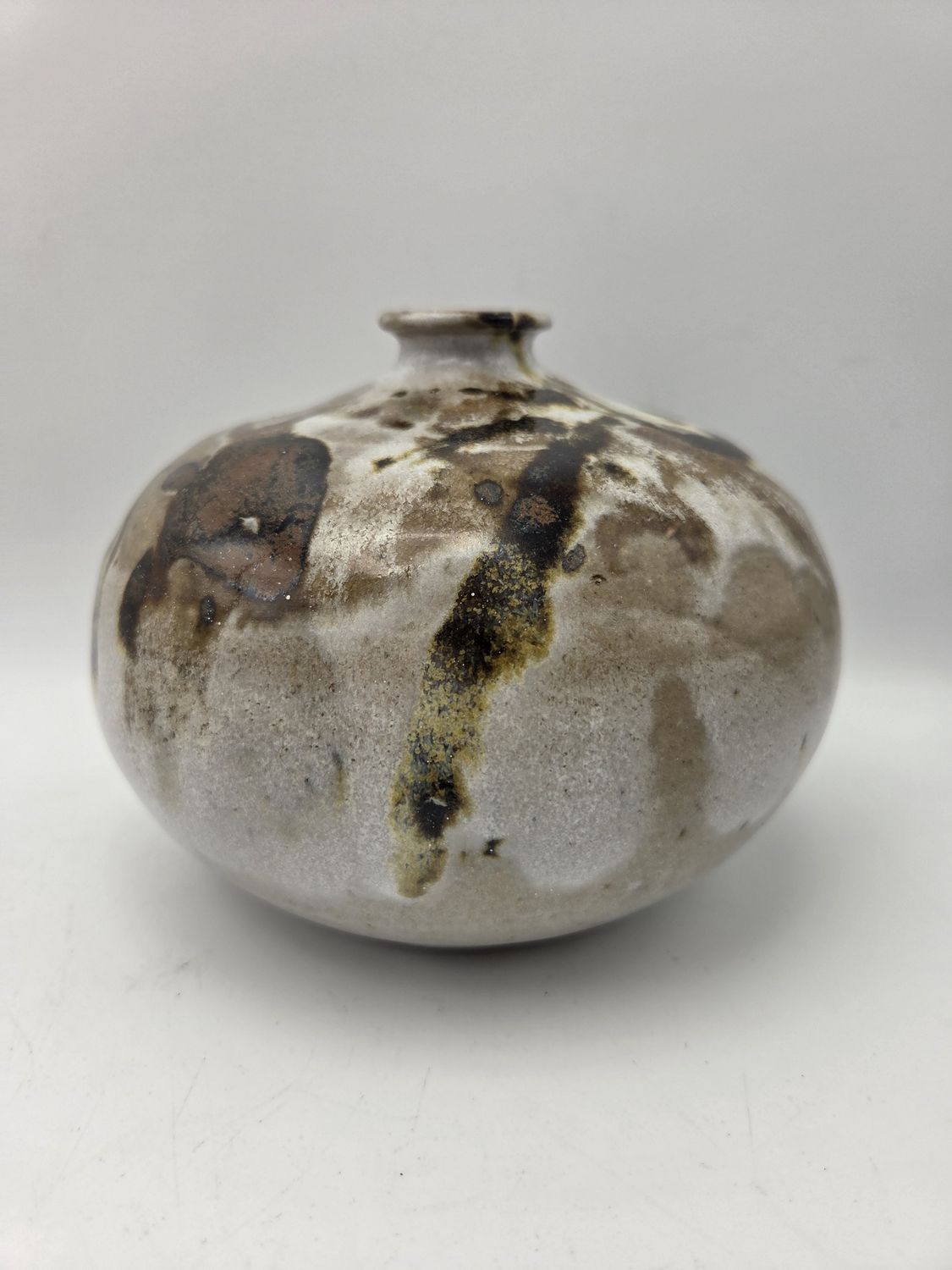 Tugend Signed Studio Pottery Bud Vase