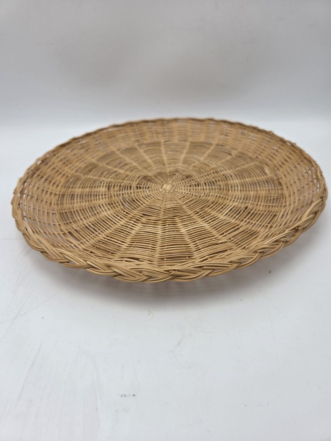 Set of 8 BK Rattan Round Placemats