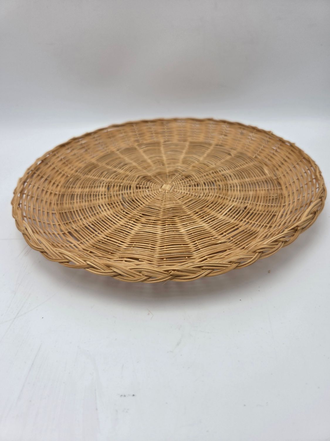 Set of 8 BK Rattan Round Placemats