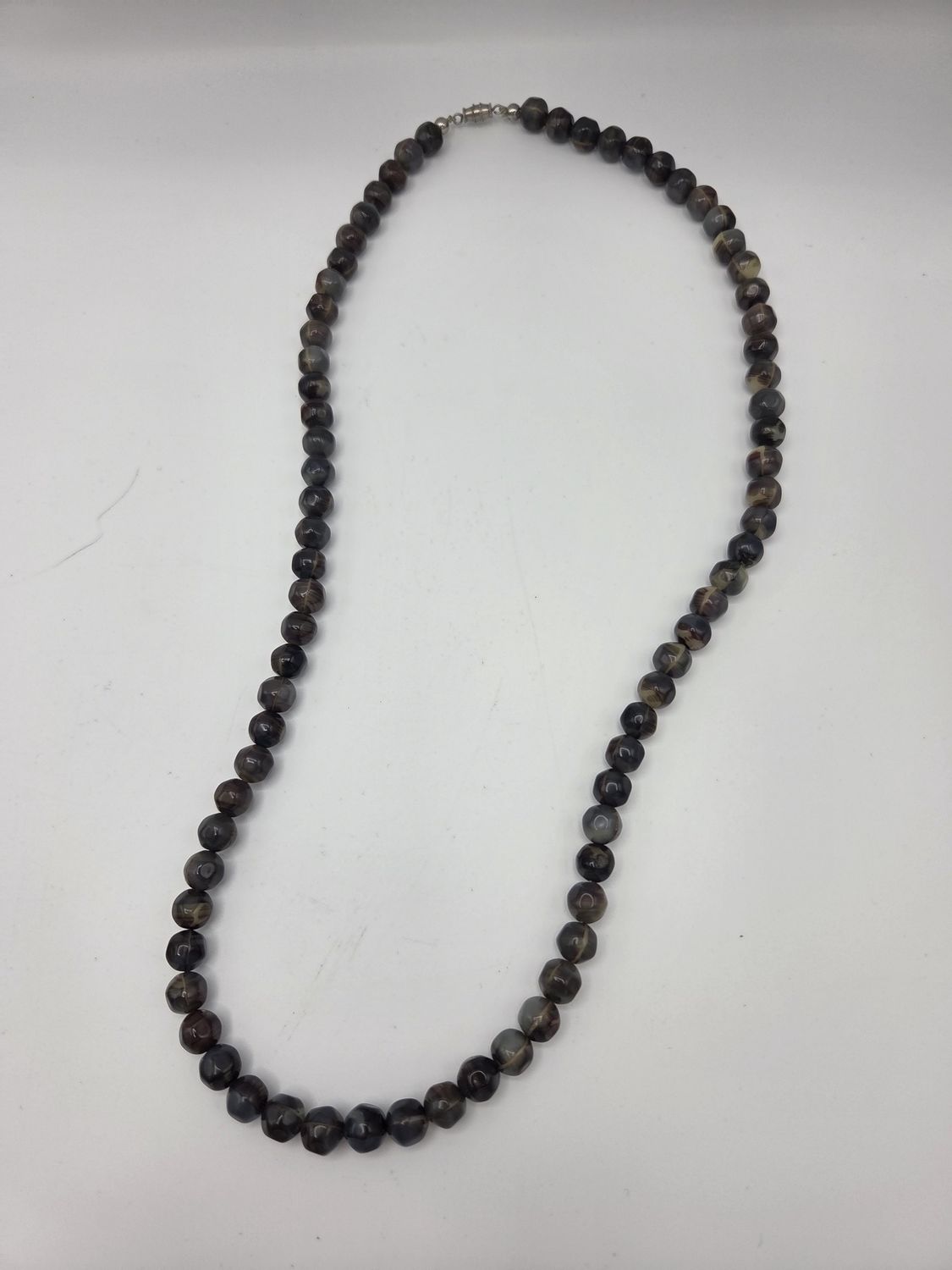 Botswana Agate Beaded Necklace