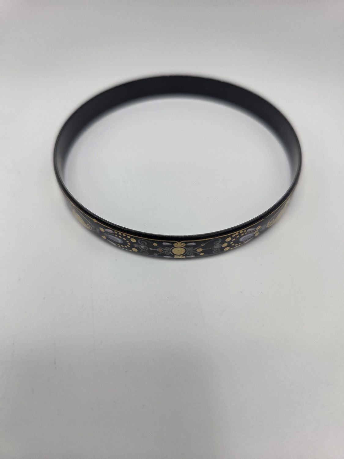 Marlene Black Bangle Bracelet