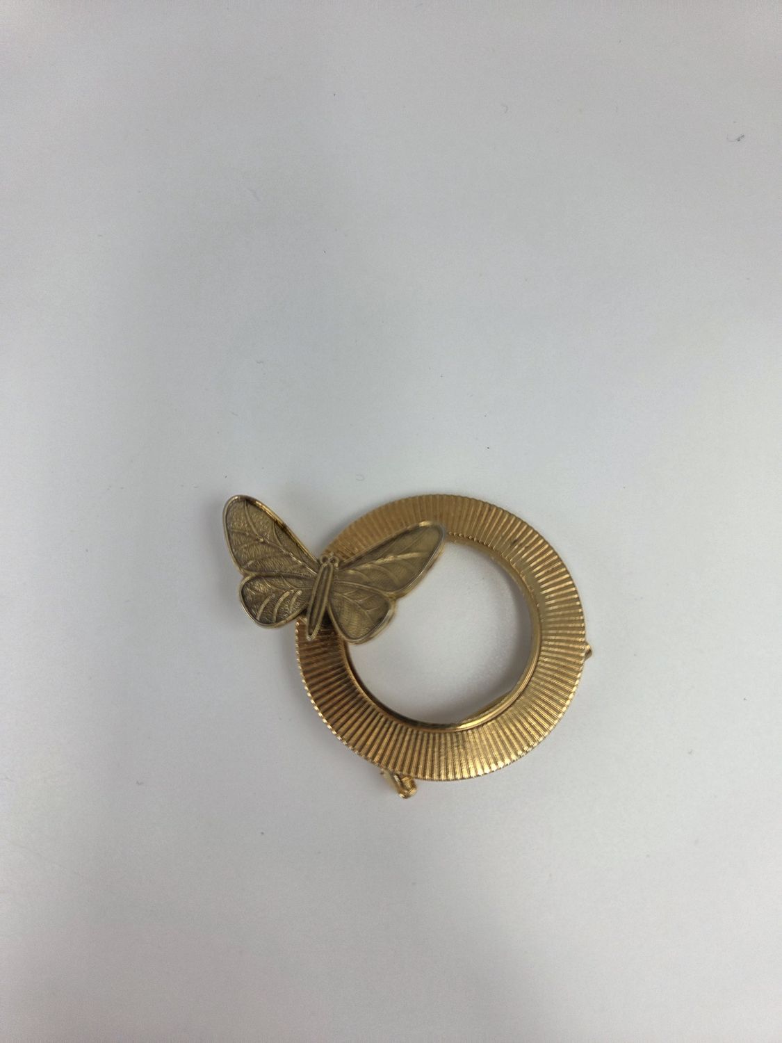 Butterfly Circle Convertible Brooch