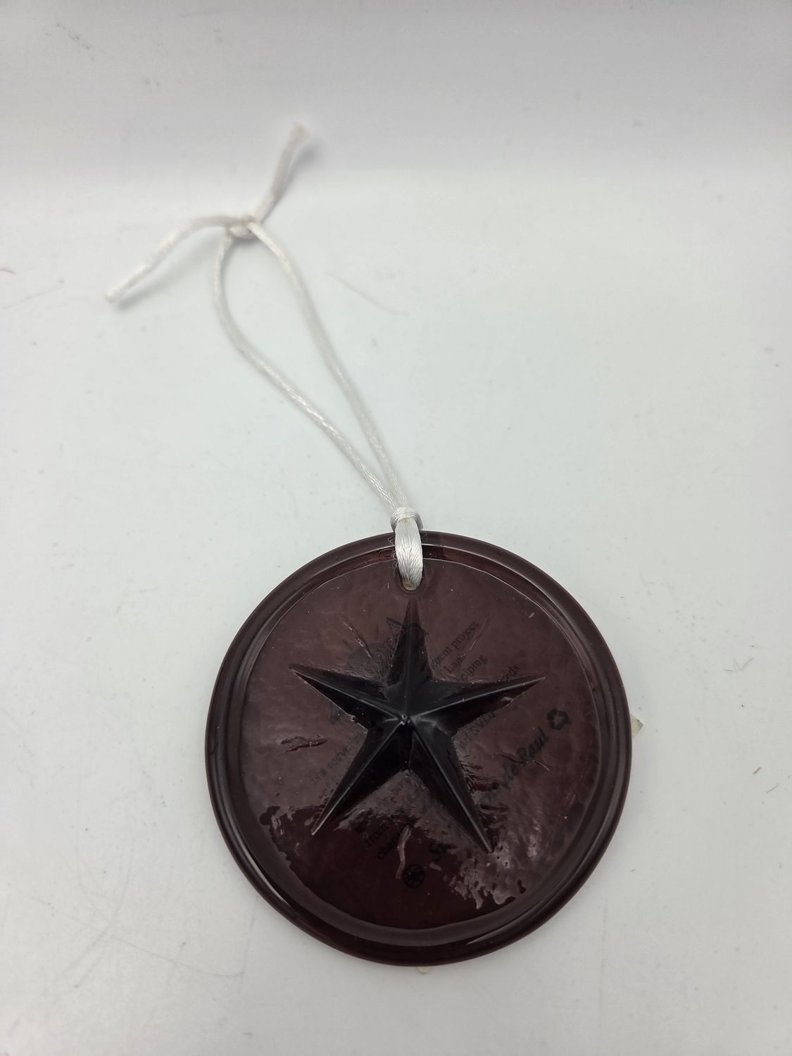 Amethyst Star Ornament