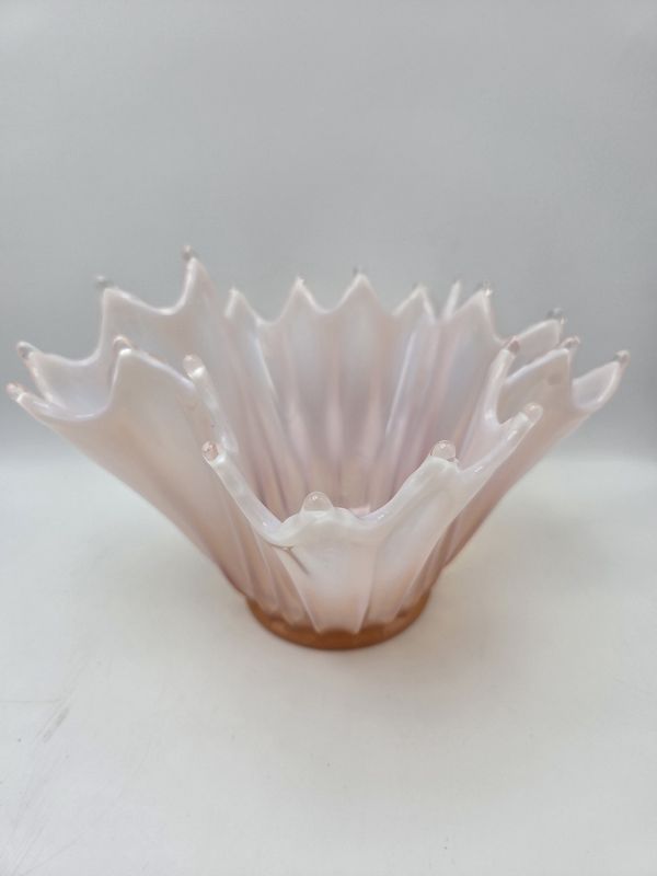 Fostoria Opalescent Heirloom Pink Bowl