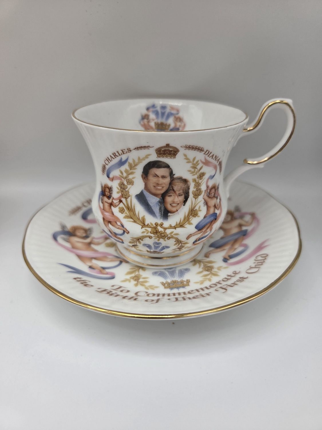 Charles &amp; Diana Teacup &amp; Saucer