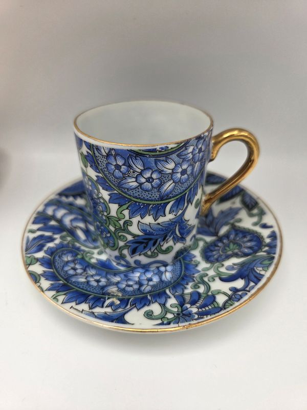 Royal Paisley Teacup &amp; Saucer