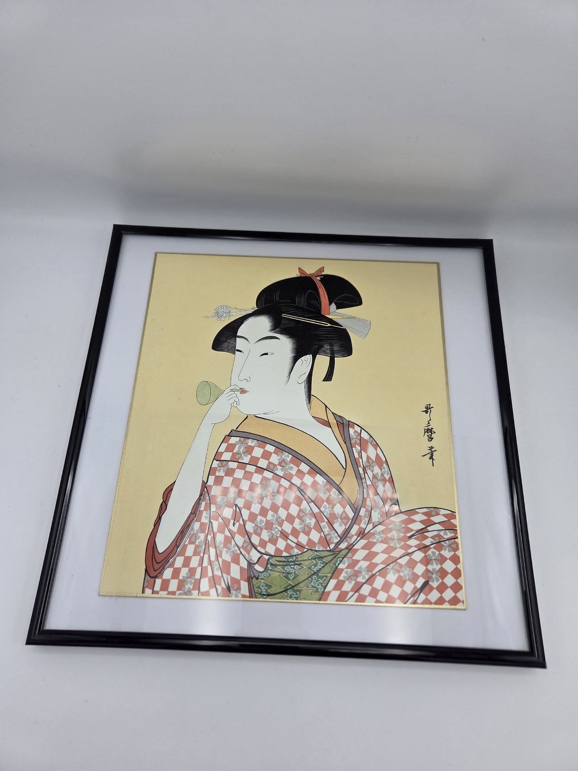 Brush of Utamaro Ukiyo-e Print