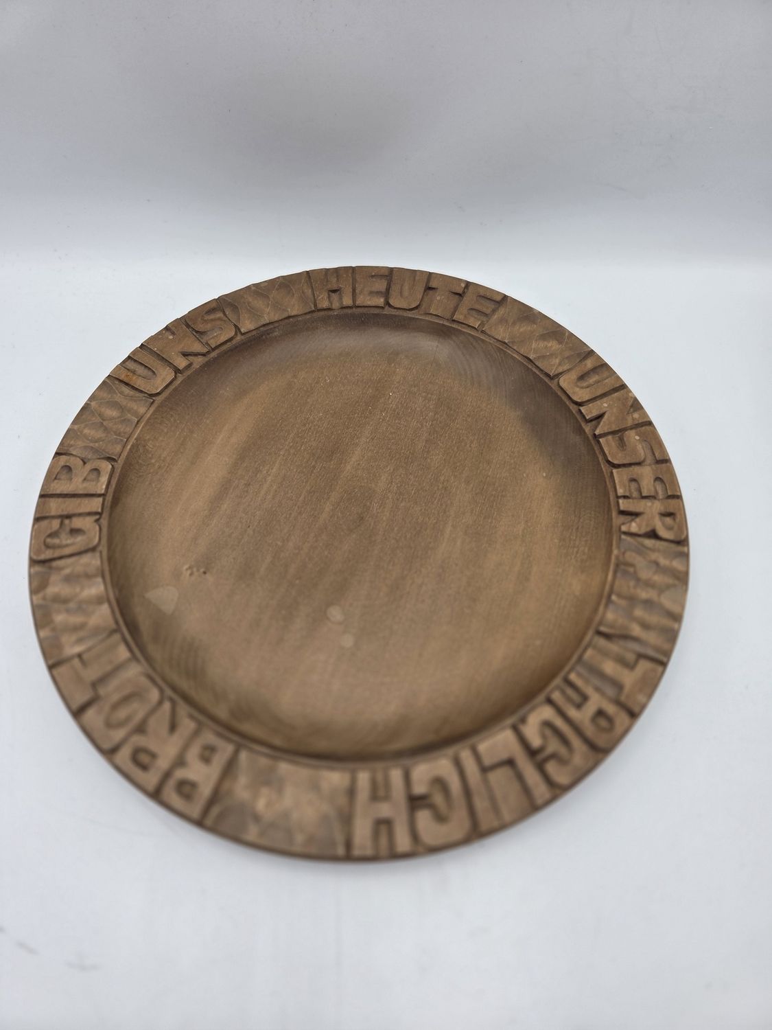 Josef Albl Oberammergau Wood Plate