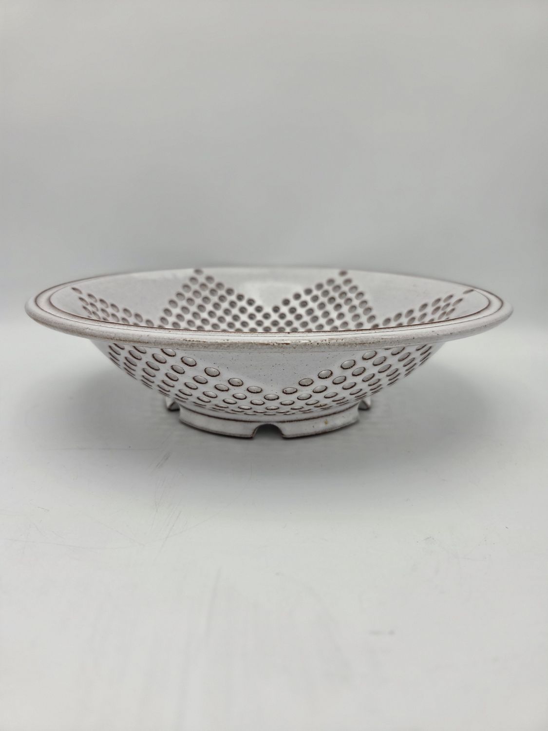 Handmade Studio Ceramic Colander