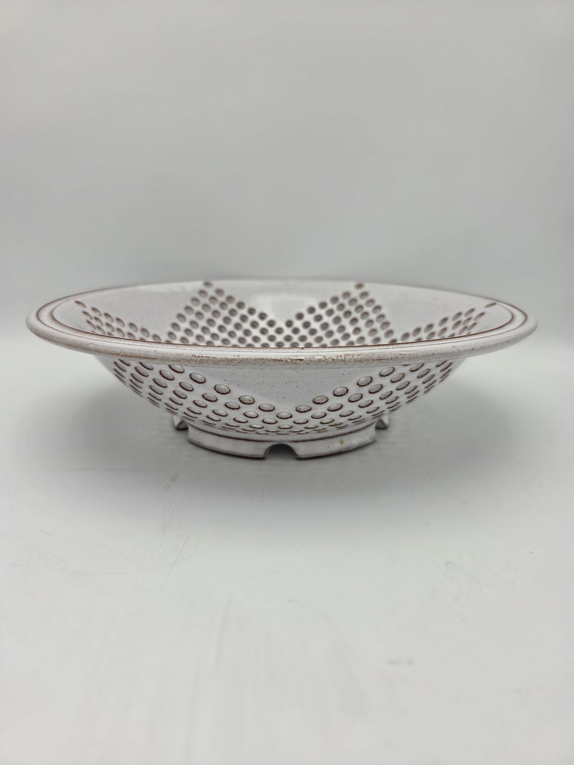 Handmade Studio Ceramic Colander