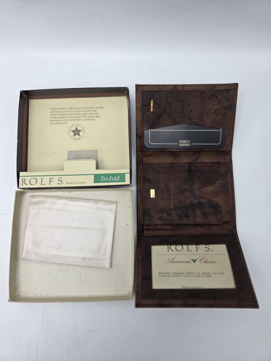 Rolfs American Clssc Leather Wallet