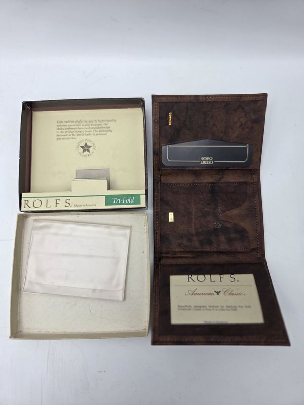Rolfs American Clssc Leather Wallet
