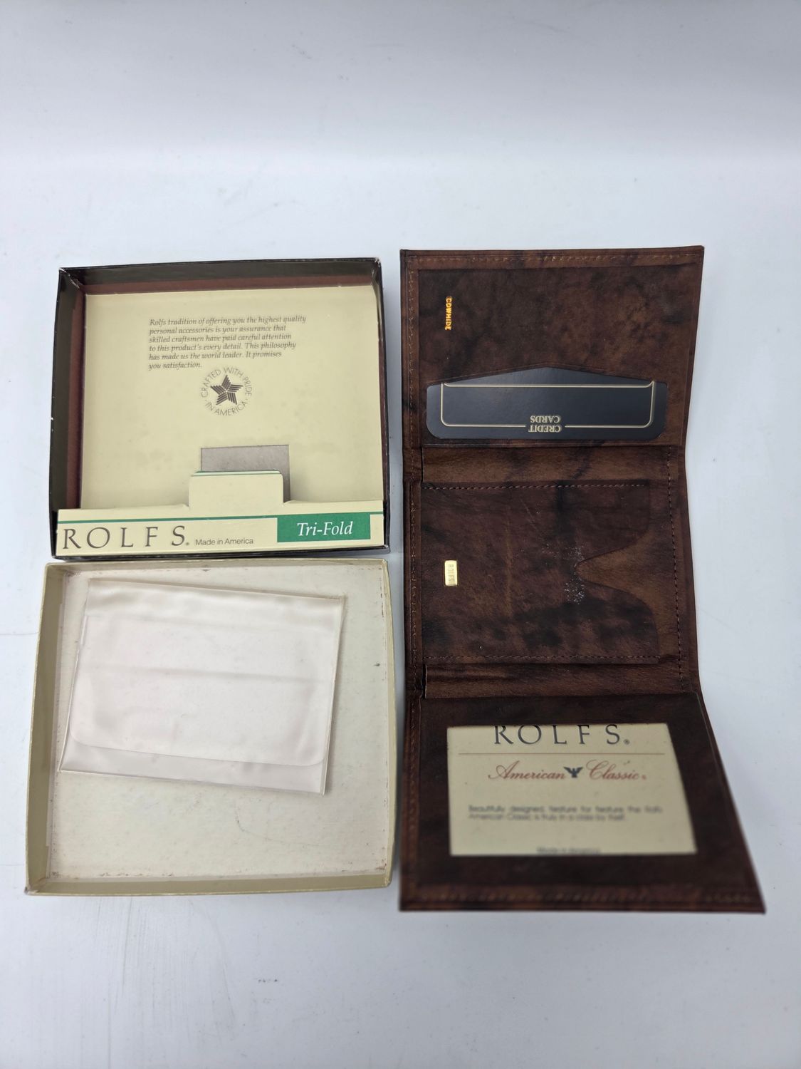 Rolfs American Clssc Leather Wallet