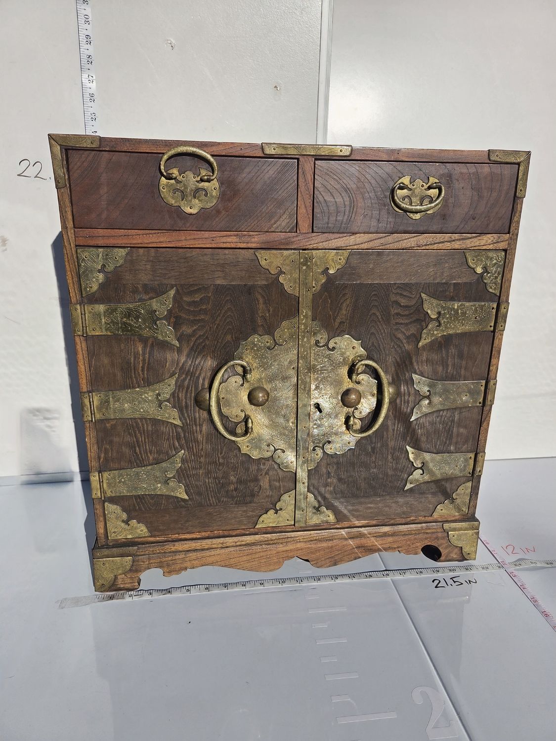 Japanese Tansu Wooden Cabinet