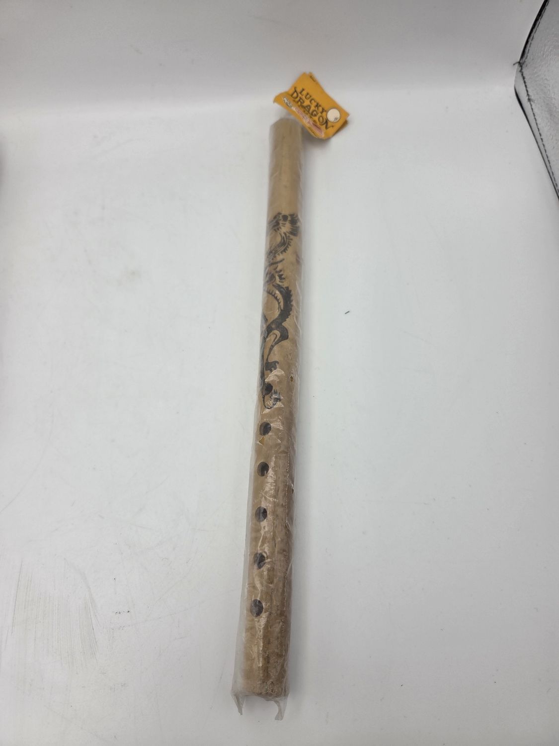 Vintage “Lucky Dragon” Wooden Flute