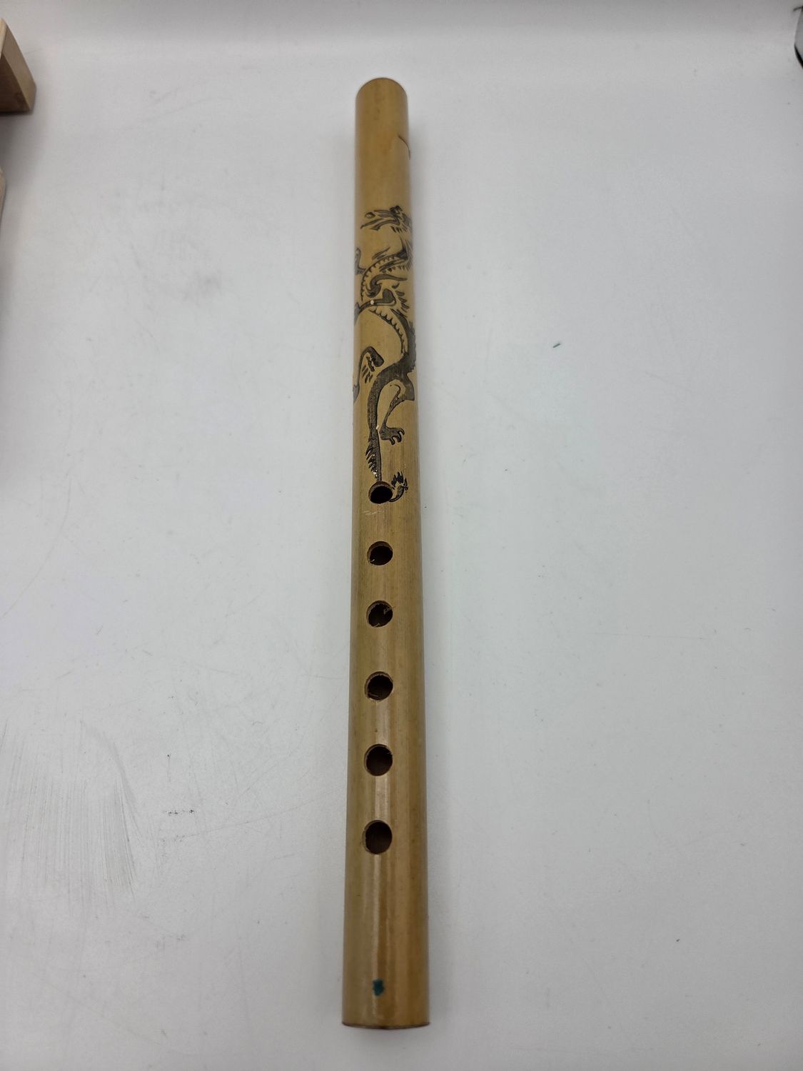 Dragon Graphic Whistle Bamboo Flute