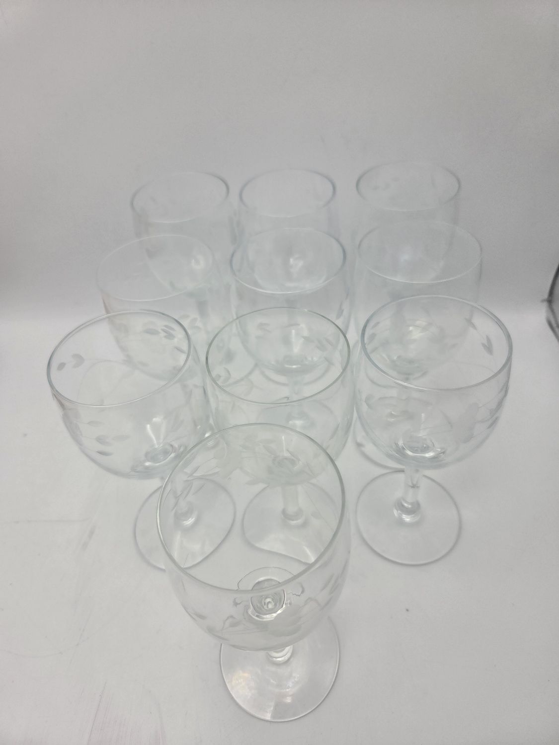 Princess House Set of 10 Glassware