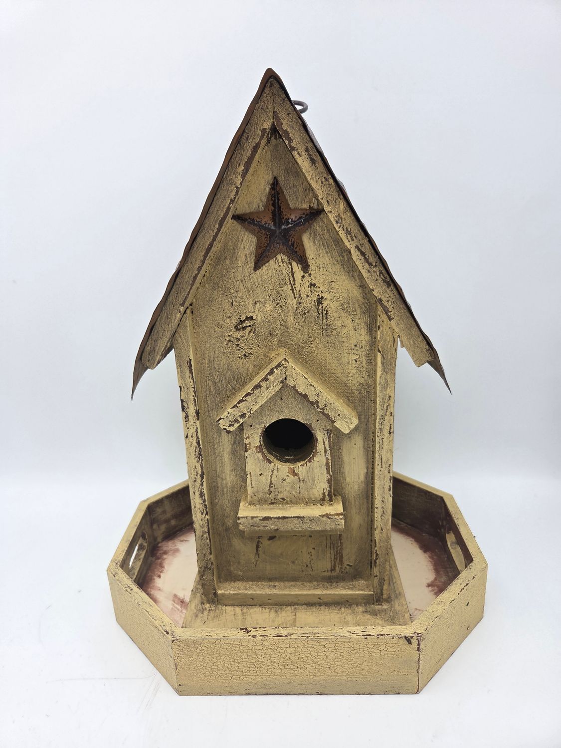 Star Wooden Birdhouse