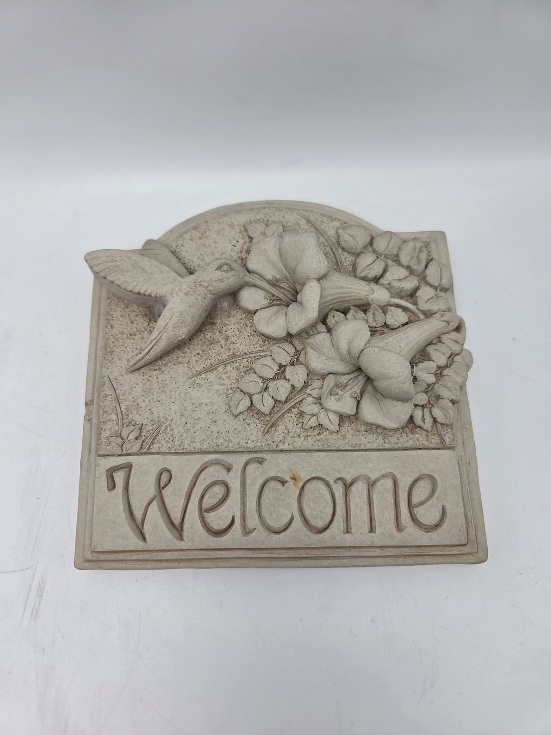 Carruth Hummingbird Welcome Plaque