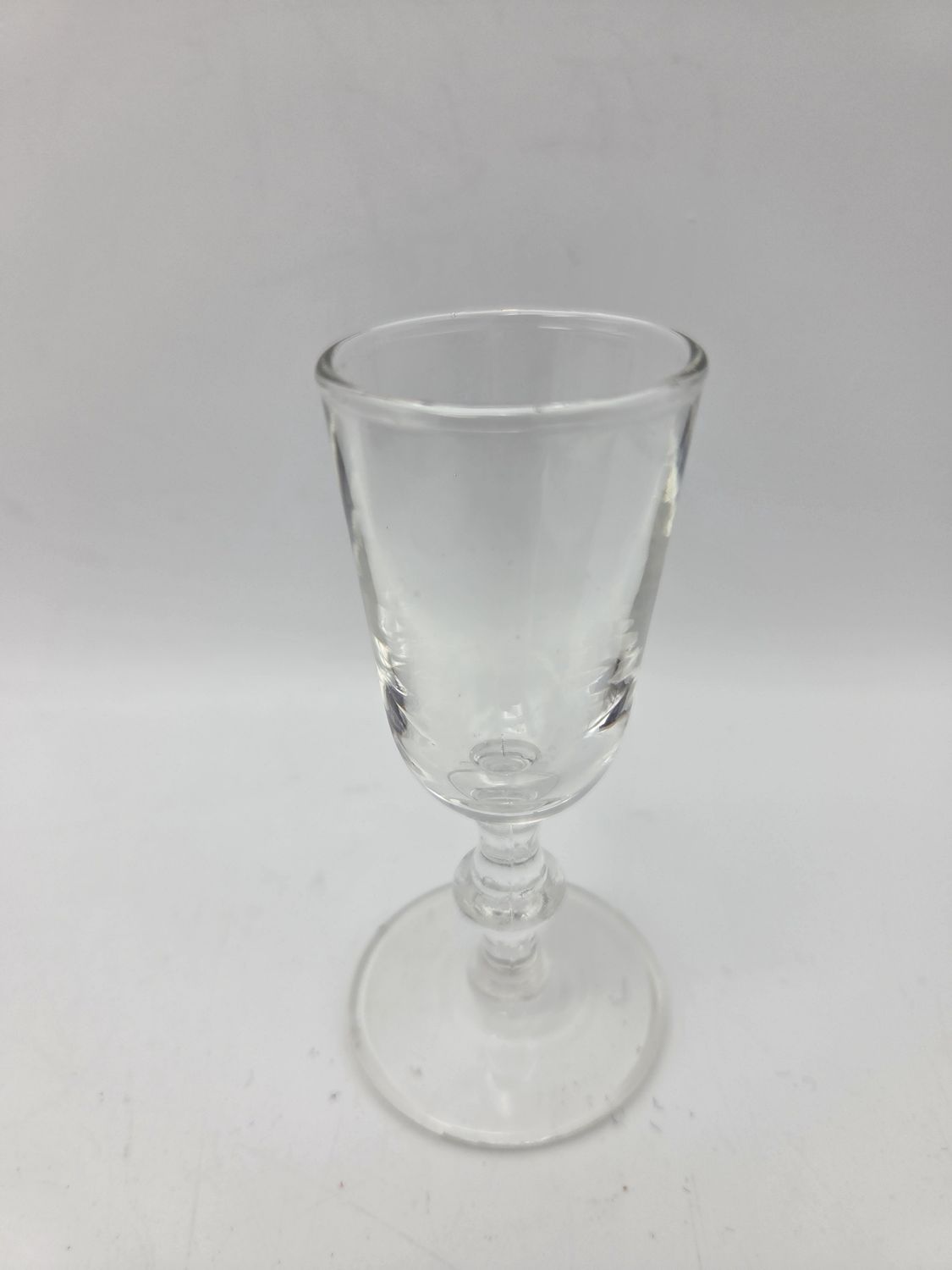 Small Clear Stemmed Cordial / Liqueur Glass
