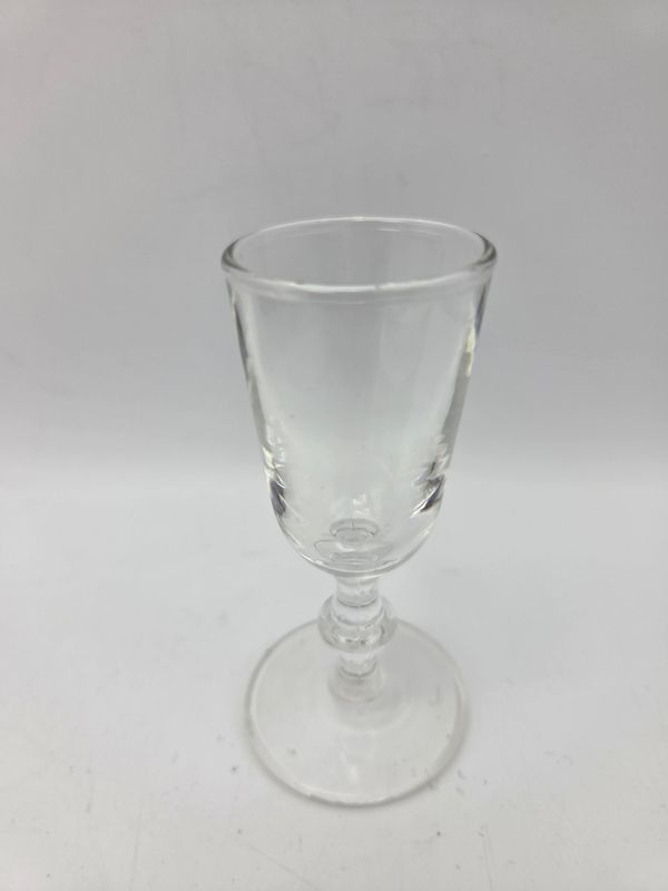 Small Clear Stemmed Cordial / Liqueur Glass