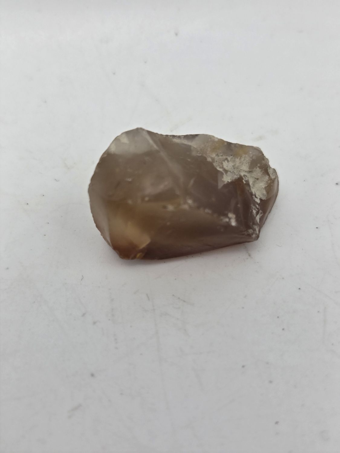 Small Raw Brown Chalcedony / Agate Stone