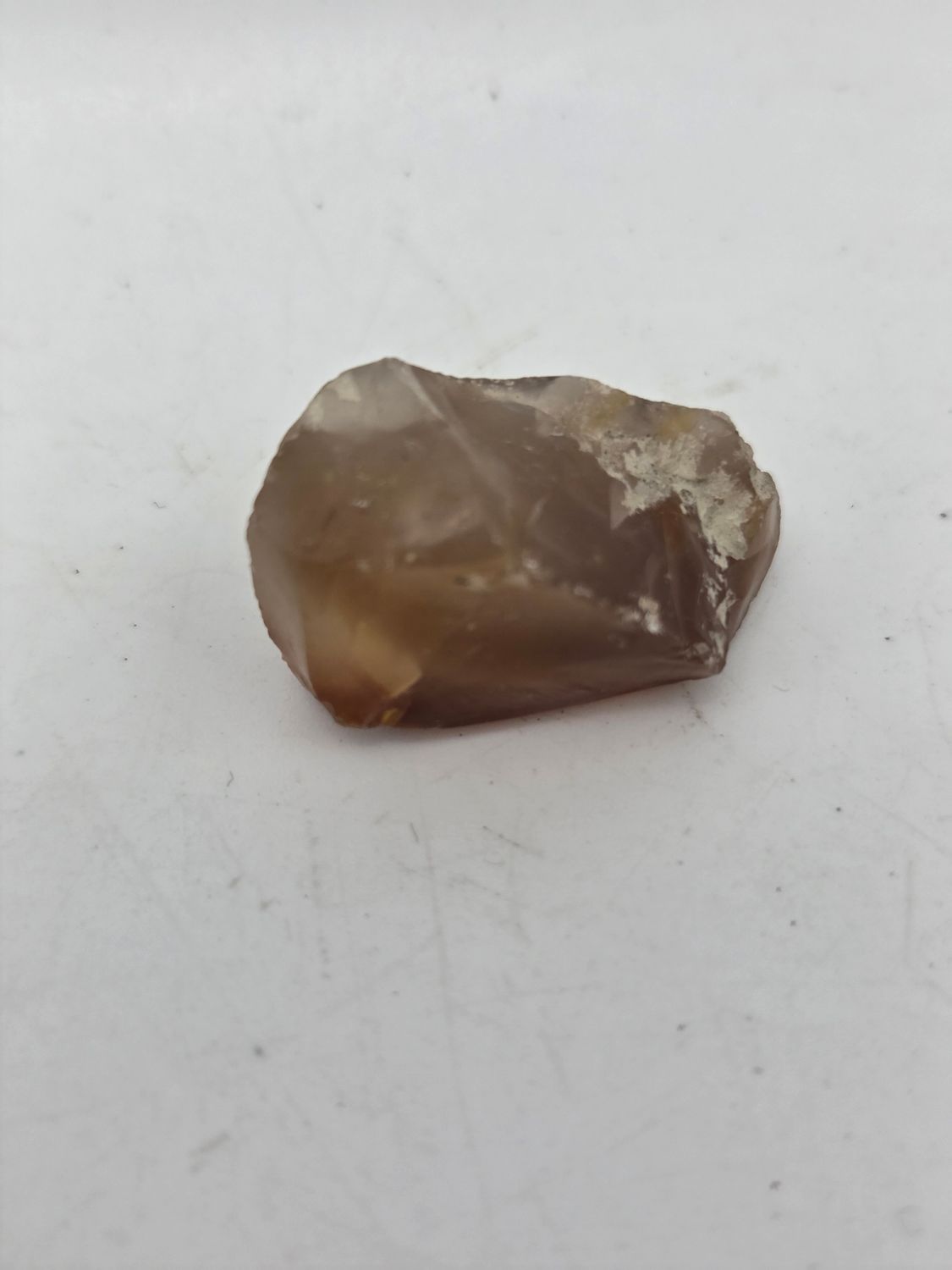 Small Raw Brown Chalcedony / Agate Stone