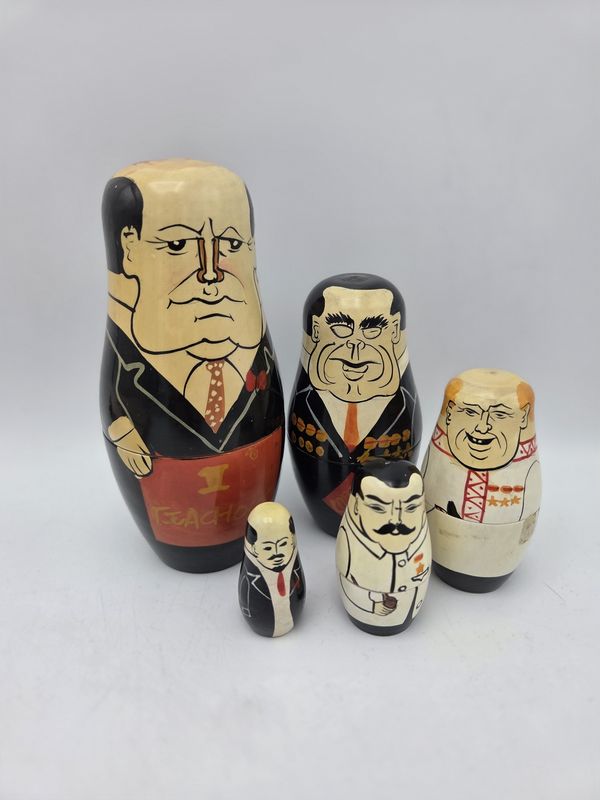 Vintage Authentic Models Nesting Dolls