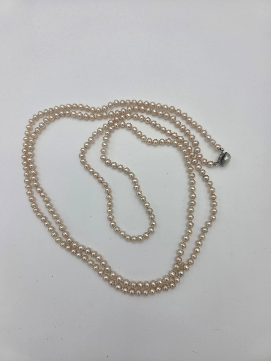 Vintage Faux Pearl Necklace Japan