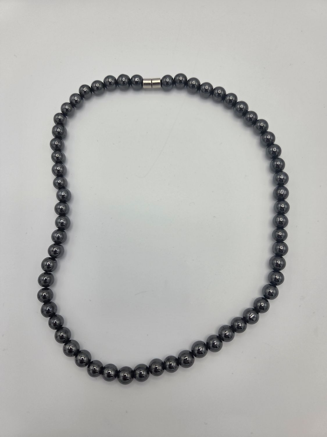Hematite Necklace Magnetic Clasp