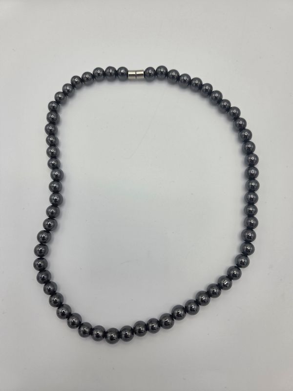 Hematite Necklace Magnetic Clasp