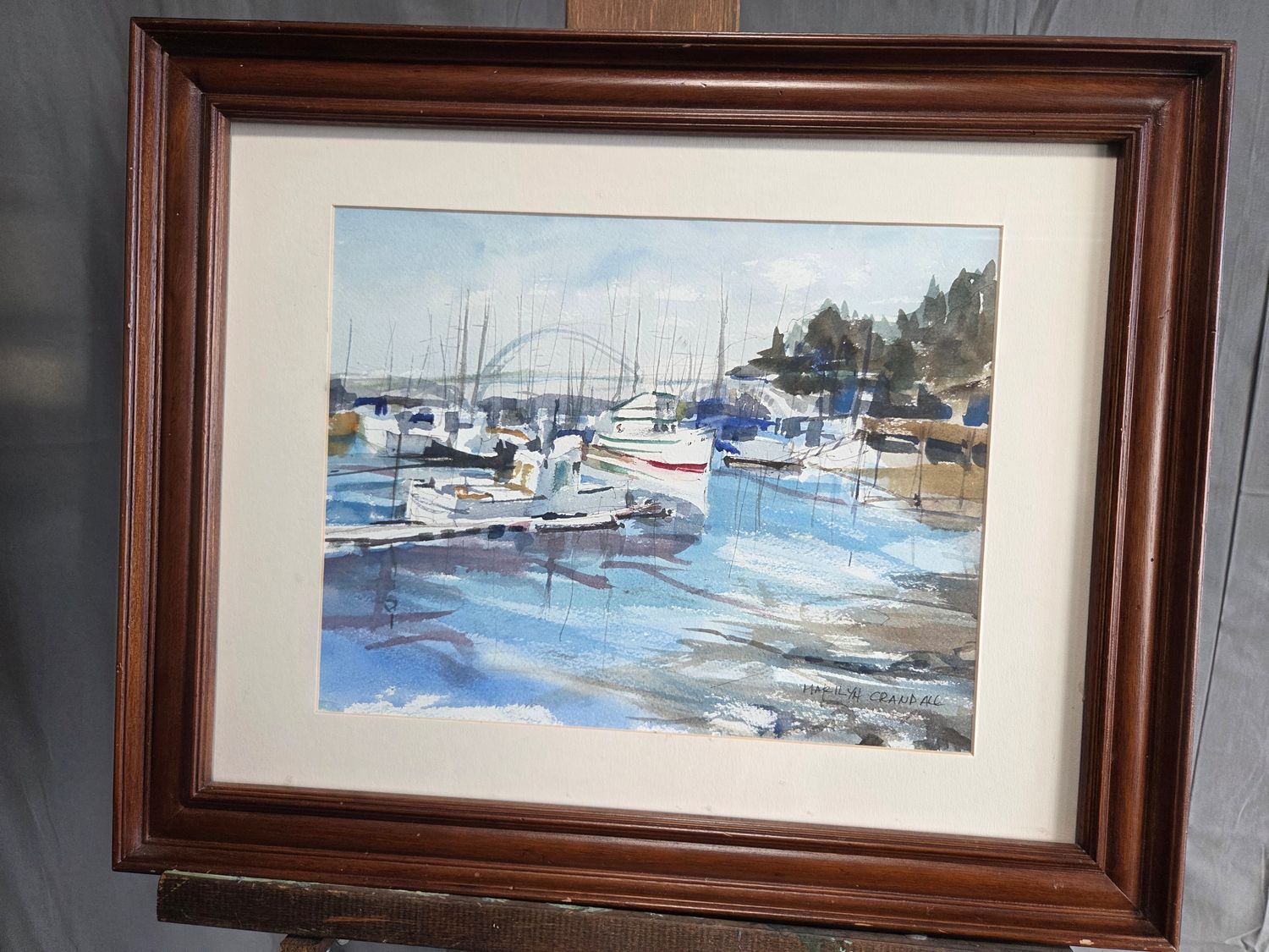 Newport Harbor - Marilyn Crandall